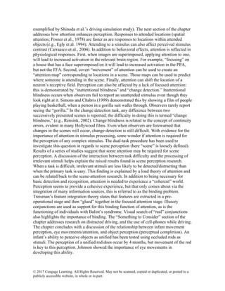 Comprehensive Guide to Visual Attention in Sensation and Perception | PDF