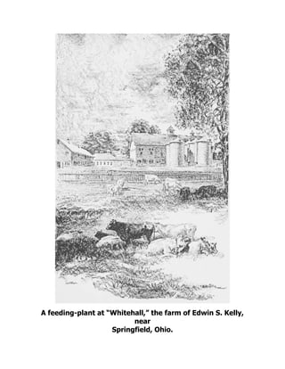 A feeding-plant at “Whitehall,” the farm of Edwin S. Kelly,
near
Springfield, Ohio.
 