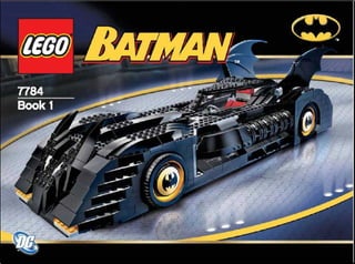 Manual Lego 7784 The Batmobile