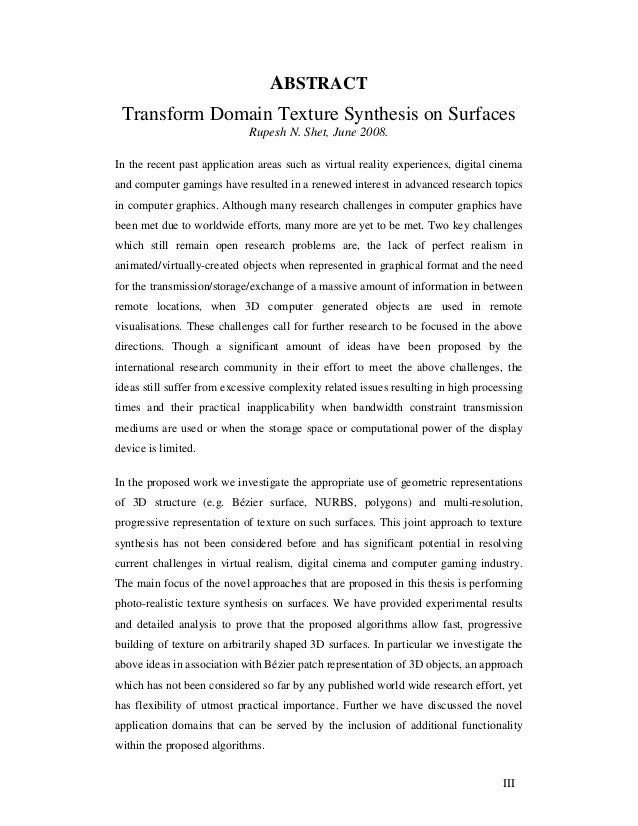 Final thesis