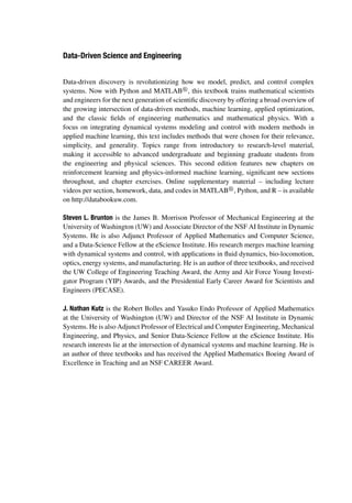 Data-Driven Science and Engineering Steven L. Brunton | PDF