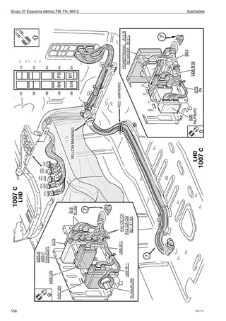 Grupo 37 Esquema elétrico FM, FH, NH12 Ilustrações
T3017719158
 