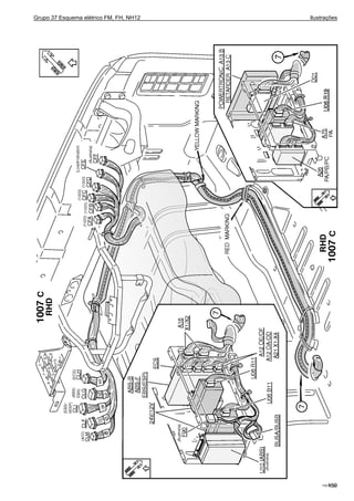 Grupo 37 Esquema elétrico FM, FH, NH12 Ilustrações
T3019719159
 