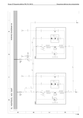 Grupo 37 Esquema elétrico FM, FH, NH12 Esquemas elétricos dos componentes
T301768591
 