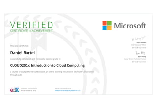 161003 - Introduction to Cloud Computing