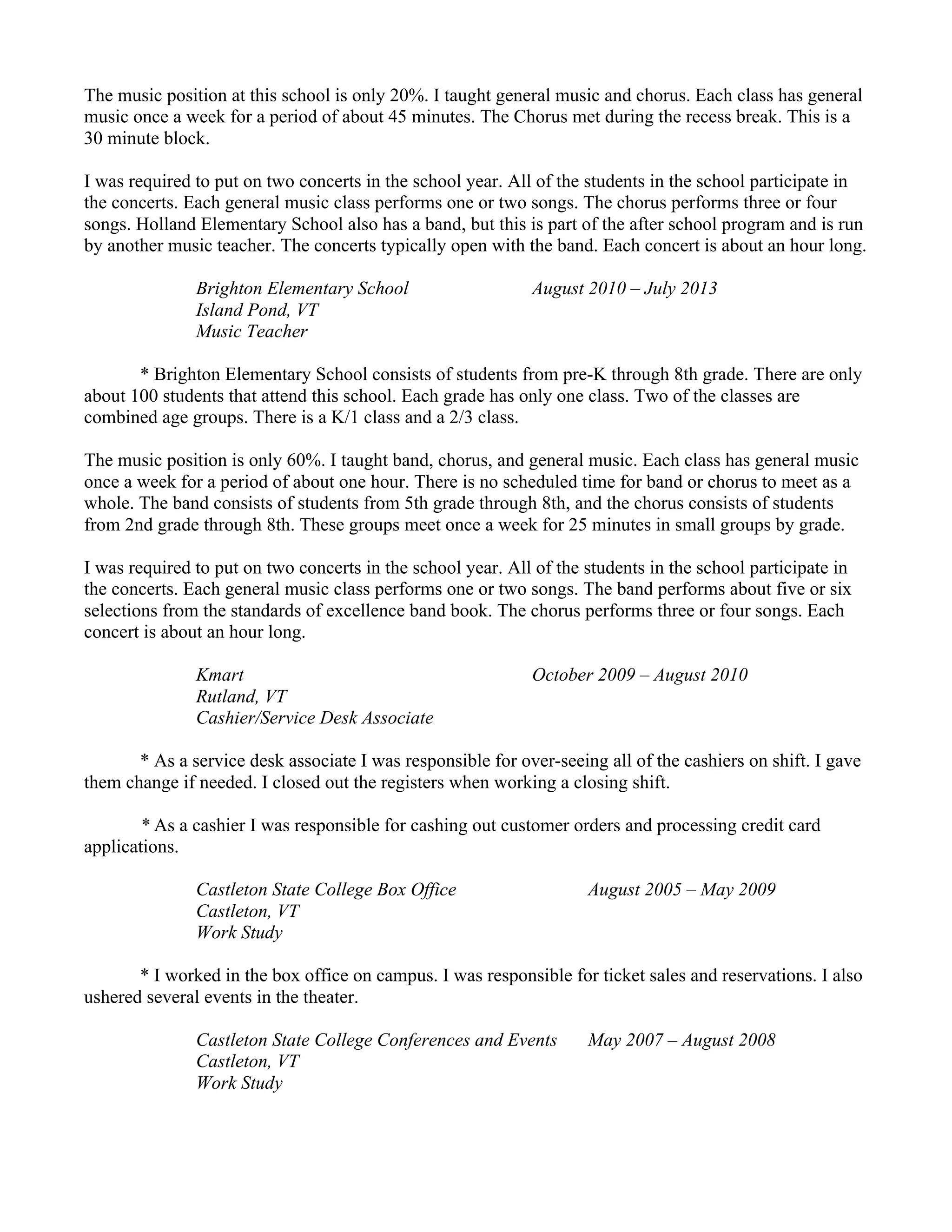 Resume Work History PDF - Resume Work History 2 2048 