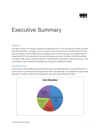Carbon Sequestration Final Proposal (LINKEDIN) | PDF | Power and Energy ...