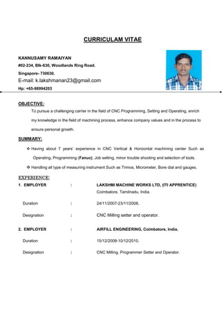 Ram resume | PDF