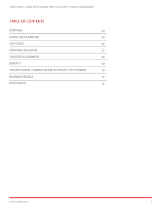 Smart Home Solution | PDF