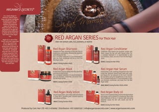 Red Argan Catalog