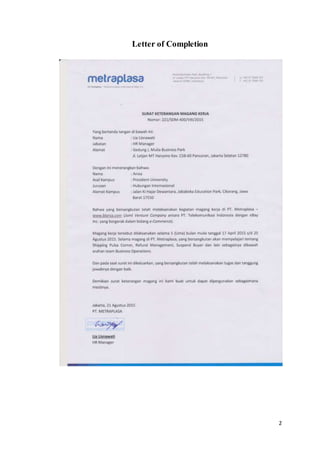 Internship Final Report | DOCX