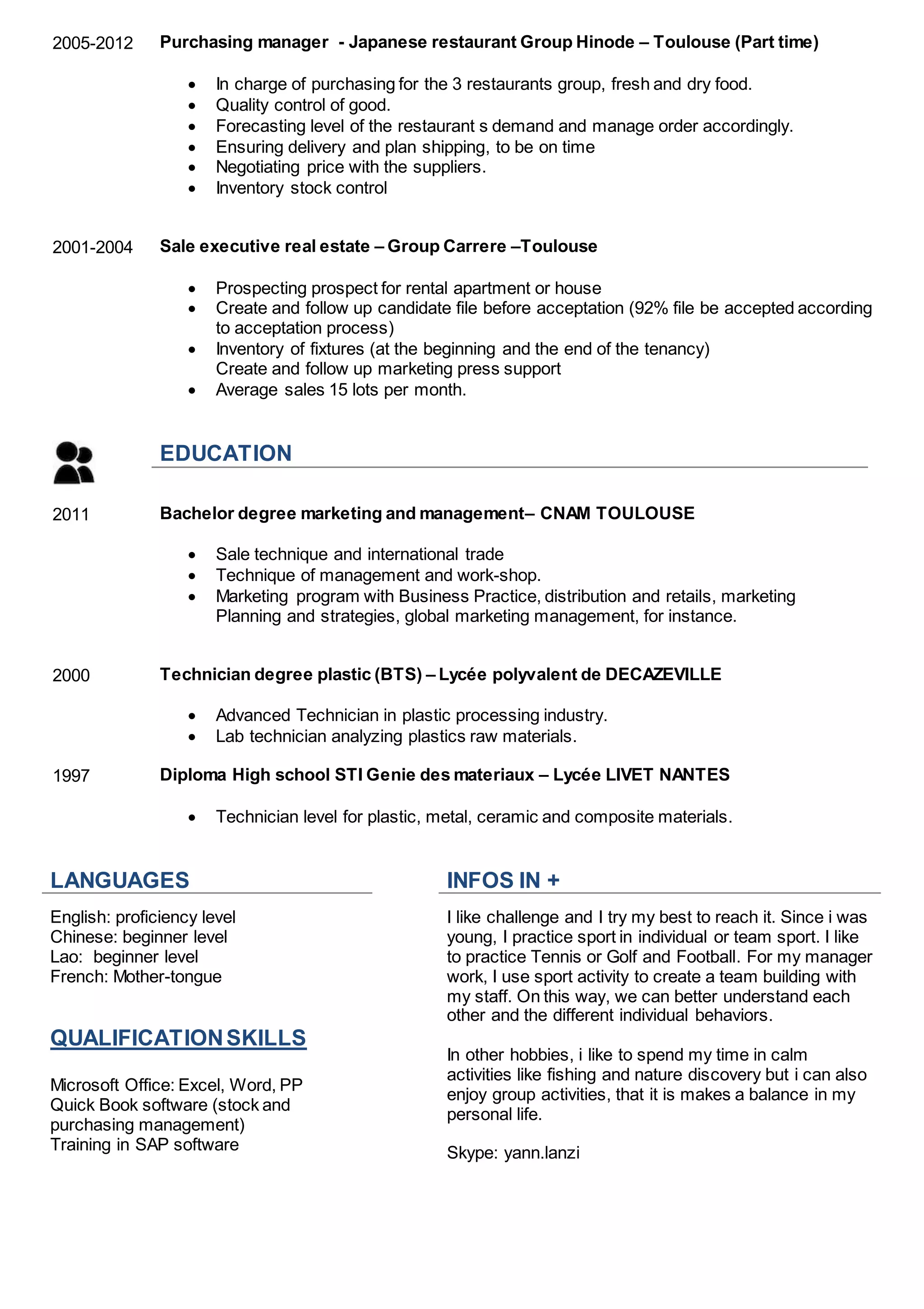 CV 2016 Word version | DOCX