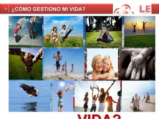 13 ¿CÓMO GESTIONO MI VIDA? 
¿DIRIGES TU 
VIDA Ó 
DIRIGEN TU 
VIDA? 
 