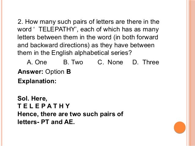 logical reasoning alphabet test test 1 how many letter in alphabet
