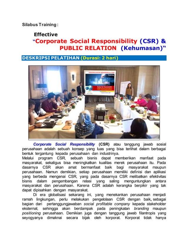 Silabus Digital Marketing Public Relations: Membangun Reputasi dan Jangkauan di Era Digital