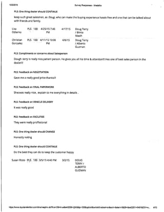 CSI_Douglas Terry - 12-Month(Rolling)- Reviews