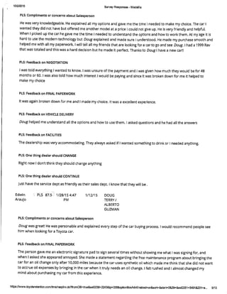 CSI_Douglas Terry - 12-Month(Rolling)- Reviews