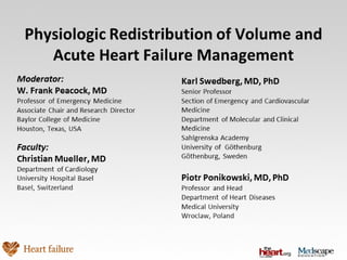 Acute Heart Failure Management