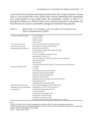 Handbook on Life Cycle Sustainability Assessment 1st Edition Guido ...