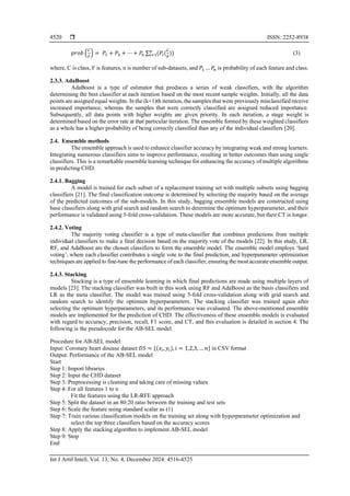 Accuracy based-stacked ensemble learning model for the prediction of ...