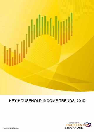 KEY HOUSEHOLD INCOME TRENDS, 2010
 