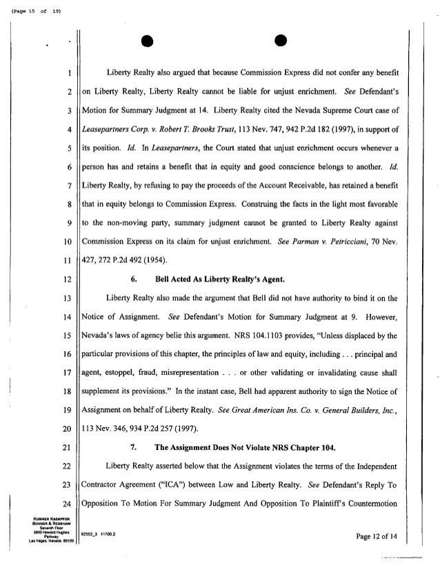 Commission Express Appellant S Opening Brief
