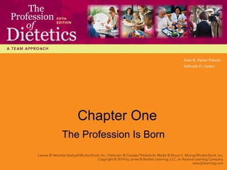 Chapter One
The Profession Is Born
 