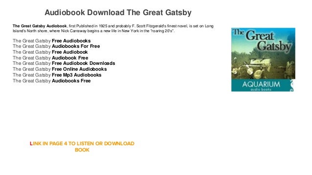 download the last version for ios The Great Gatsby