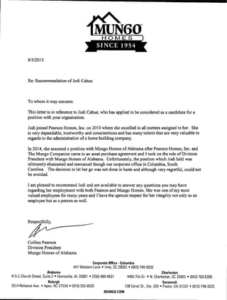 Recommendation Letter - Jodi Cahue