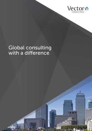 Global consulting
with a difference
 
