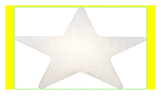 8 Seasons Design Weihnachtsleuchte Stern Shining Star Merry Chris