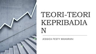 TEORI-TEORI
KEPRIBADIA
N
JESSICA FESTY MAHARANI
 