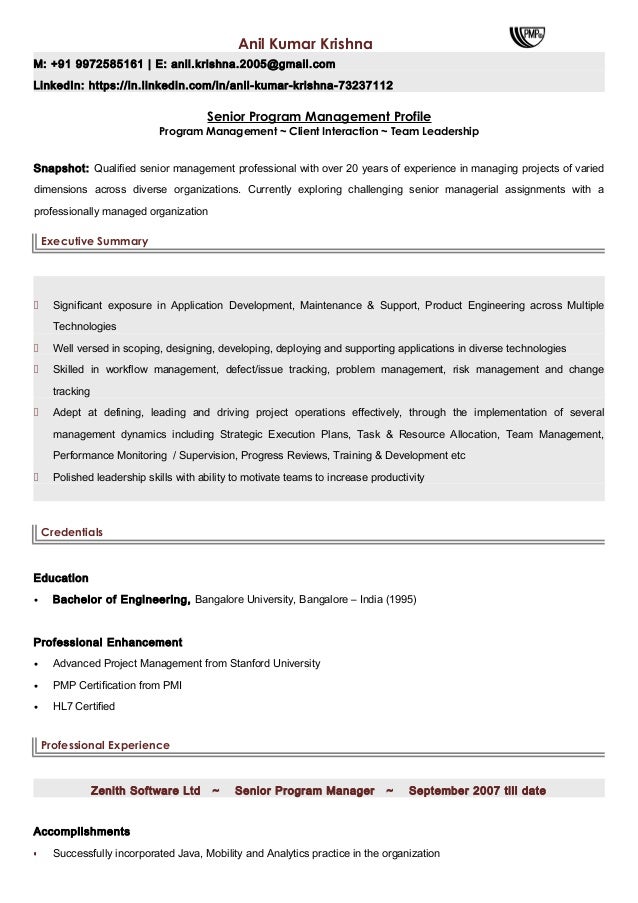 j2ee professional resume