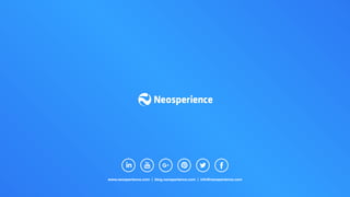 www.neosperience.com | blog.neosperience.com | info@neosperience.com
 