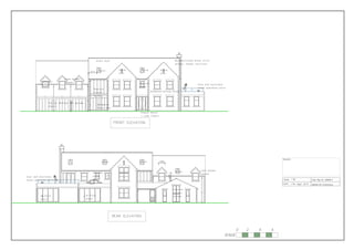 Hardwood
Front door
Roller Shutter GRP garage
Doors
lead dormer
cheeks
French doors
+ side lights
lead dormer
cheeks
Bi-Fold
doors
Bi-Fold
doors
lantern
roof
Slate Roof Reconstituted stone cills
quoins, heads, mullions.
Stamford Facing Stone
VeluxVelux
Velux Velux
Velux
Glas and stainless
steel guarding railsFeature
Glazed
Screen
obscure
glass
obscure
glass
Arrow
Slit
Arrow
Slit
Glas and stainless
steel guarding rails
Feature
Glazed
Screen
obscure
glass
SCALE
0 2 4 6
 