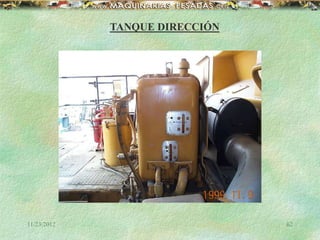11/23/2012 62
TANQUE DIRECCIÓN
 