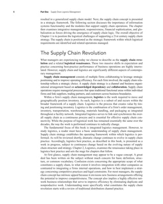 (eBook PDF) Supply Chain Logistics Management 4th by Donald | PDF