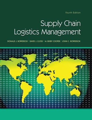 (eBook PDF) Supply Chain Logistics Management 4th by Donald | PDF