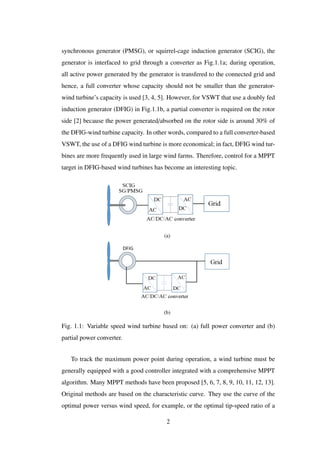Maximum Power Point Tracking of a DFIG Wind Turbine System 786328456 | PDF