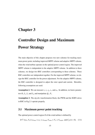 Maximum Power Point Tracking of a DFIG Wind Turbine System 786328456 | PDF