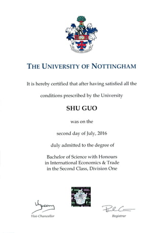 Shu Guo_Graduation Certification