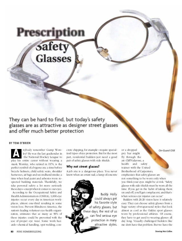 osha prescription safety glasses