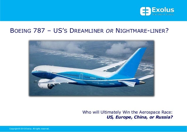 boeing 787 dreamliner case study View notes - building the boeing 787 case study paper from economic 112 at american internation college building the boeing 787 1 building the boeing 787 name class professor date boeing is one of. boeing 787 dreamliner case study View notes - building the boeing 787 case study paper from economic 112 at american internation college building the boeing 787 1 building the boeing 787 name class professor date boeing is one of.