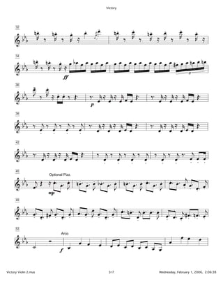 Victory




      32




      & b   nÏK ä nÏK ä KÏ Å Ï ÏÏ Ï nÏK ä ÏK ä nÏK Å ÏK ä ÏK ä ÏK Å & b                       34
...