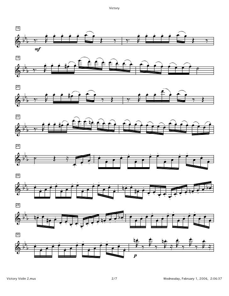 Download Bond Victory Violino 2