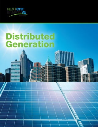 Distributed
Generation
3
 