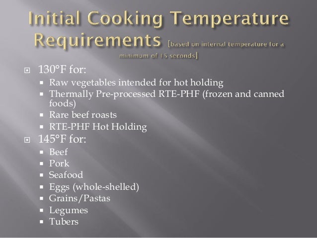 Robert Gooch Presentation Az Food Safety Food Code Requirements