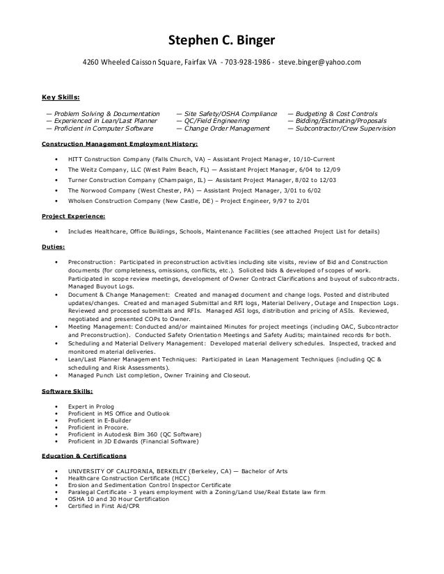 listing software on resume