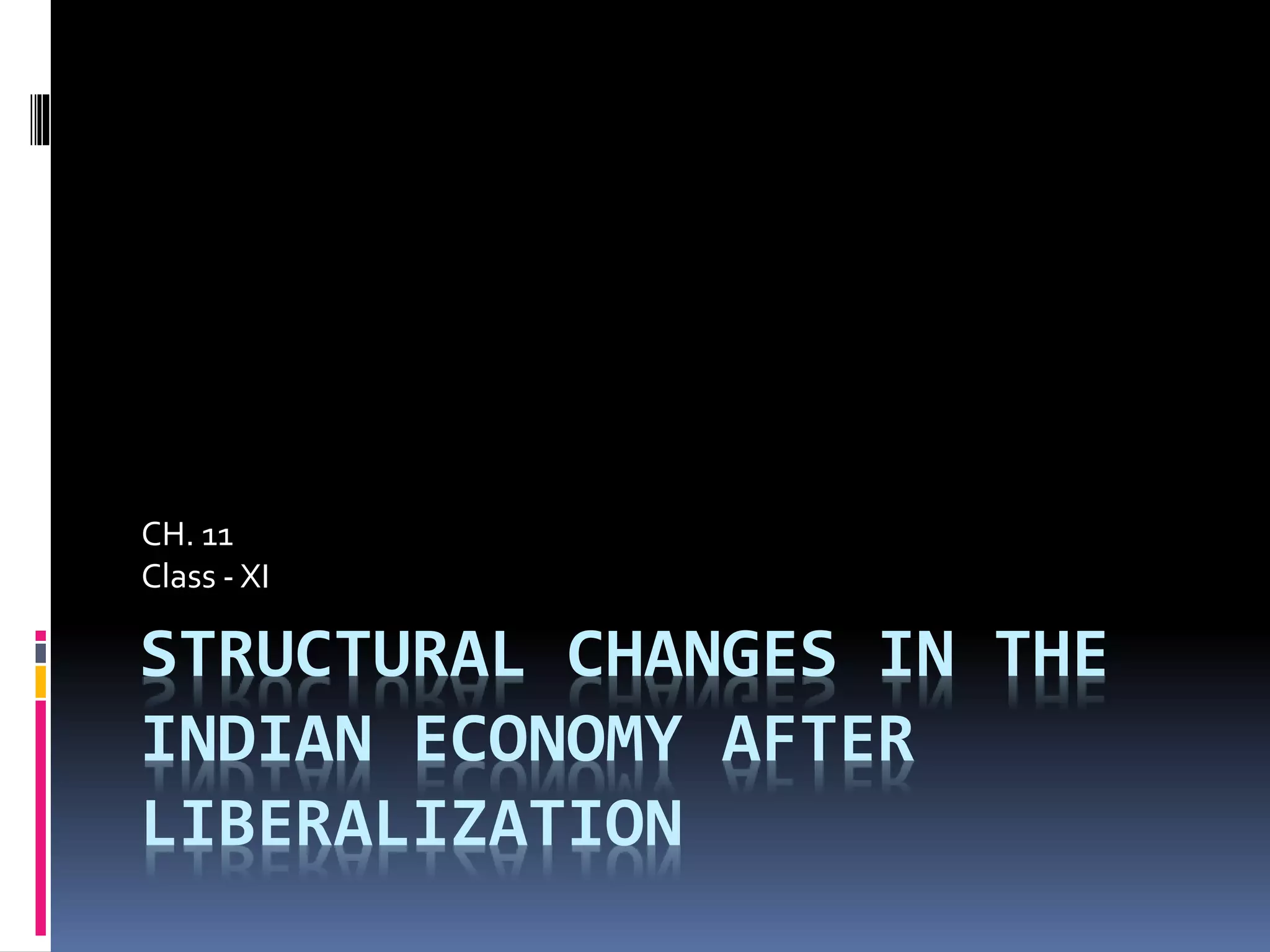 Structural Changes in Indian Economy | PPTX