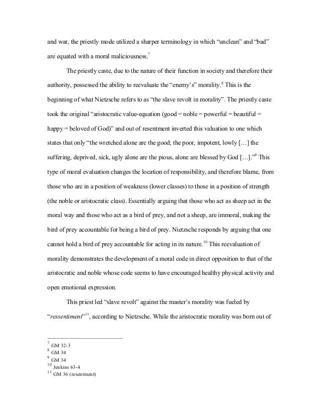 Nietzsche essay